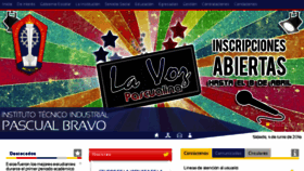 What Tecnicopascualbravo.edu.co website looked like in 2016 (7 years ago)