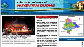 What Tamduong.vinhphuc.gov.vn website looked like in 2016 (7 years ago)