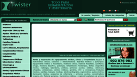 What Twistermedical.es website looked like in 2016 (7 years ago)