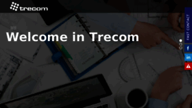 What Trecom.pl website looked like in 2016 (7 years ago)