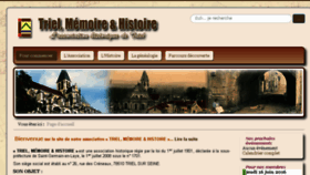 What Trielmemoirehistoire.fr website looked like in 2016 (8 years ago)