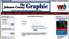 What Thegraphic.org website looked like in 2016 (7 years ago)
