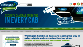 What Taxis.co.nz website looked like in 2016 (7 years ago)