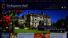 What Treysgawen-hall.co.uk website looked like in 2016 (7 years ago)