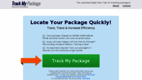 What Trackmypackage.co website looked like in 2016 (7 years ago)