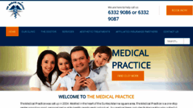 What Themedicalpractice.com.sg website looked like in 2016 (7 years ago)