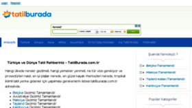 What Tatilburada.com.tr website looked like in 2016 (7 years ago)