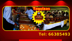 What Taquizas-adomicilio.com.mx website looked like in 2016 (7 years ago)