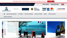 What Tampons-bureau.fr website looked like in 2016 (7 years ago)