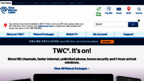 What Twcsc.com website looked like in 2016 (7 years ago)