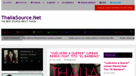 What Thaliasource.net website looked like in 2016 (7 years ago)