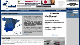 What Tercera-edad.org website looked like in 2016 (7 years ago)