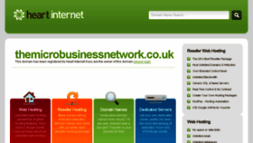 What Themicrobusinessnetwork.co.uk website looked like in 2016 (7 years ago)