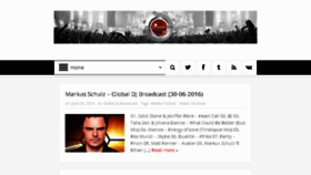 What Trancesets.me website looked like in 2016 (7 years ago)