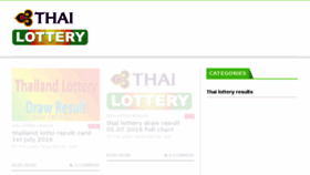 What Thailotteryresults.net website looked like in 2016 (7 years ago)