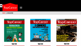 What Topcareermagazine.com website looked like in 2016 (7 years ago)
