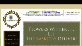 What Thebasketry.com website looked like in 2016 (7 years ago)