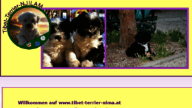 What Tibet-terrier-nima.at website looked like in 2016 (7 years ago)