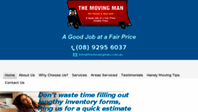 What Themovingman.com.au website looked like in 2016 (7 years ago)