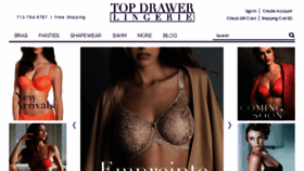 What Topdrawerlingerie.com website looked like in 2016 (7 years ago)