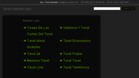 What Tarot-vidente.com website looked like in 2016 (7 years ago)