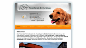 What Tierarztpraxis-munzlinger.de website looked like in 2016 (7 years ago)