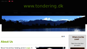 What Tondering.dk website looked like in 2016 (7 years ago)