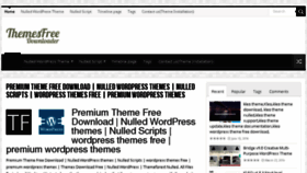 What Themesfreedownloader.com website looked like in 2016 (7 years ago)