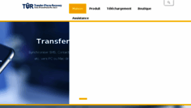 What Transfer-iphone-recovery.fr website looked like in 2016 (7 years ago)