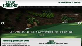 What Tourgreens.com website looked like in 2016 (7 years ago)