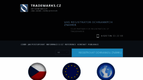 What Trademarks.cz website looked like in 2016 (7 years ago)