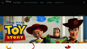 What Toystory.disney.com.au website looked like in 2016 (7 years ago)