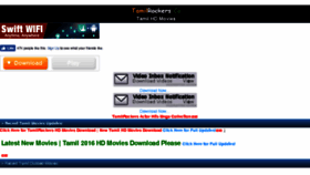 What Tamilrockers.co website looked like in 2016 (7 years ago)