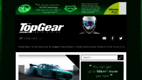 What Topgear.co.za website looked like in 2016 (7 years ago)