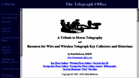 What Telegraph-office.com website looked like in 2016 (7 years ago)