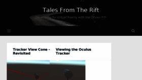 What Talesfromtherift.com website looked like in 2016 (7 years ago)
