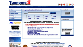 What Tuonome.com website looked like in 2016 (7 years ago)