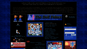 What Thedollpalace.com website looked like in 2016 (7 years ago)