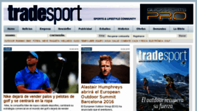 What Tradesport.com website looked like in 2016 (7 years ago)
