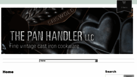 What Thepan-handler.com website looked like in 2016 (7 years ago)