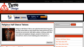 What Tattoodesignstip.com website looked like in 2016 (7 years ago)