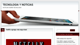 What Tecnologiaynoticias.info website looked like in 2016 (7 years ago)