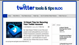 What Twittertoolsbook.com website looked like in 2016 (7 years ago)