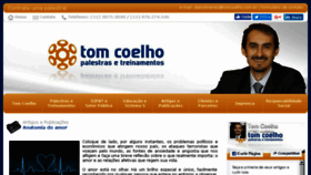 What Tomcoelho.com.br website looked like in 2016 (10 years ago)