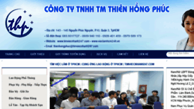 What Timviecnhanh247.com website looked like in 2016 (7 years ago)