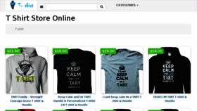 What Tshirtstore.info website looked like in 2016 (7 years ago)