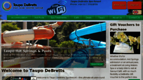 What Taupodebretts.com website looked like in 2016 (7 years ago)