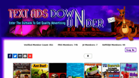 What Textadsdownunder.info website looked like in 2016 (7 years ago)