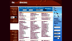 What The-travel-directory.co.uk website looked like in 2016 (7 years ago)