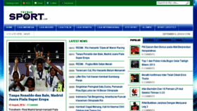 What Tribunsport.com website looked like in 2016 (7 years ago)